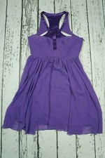 Versace for H&M Purple Corset Babydoll 100% Silk Chiffon Dress EUR 38 US8 UK12