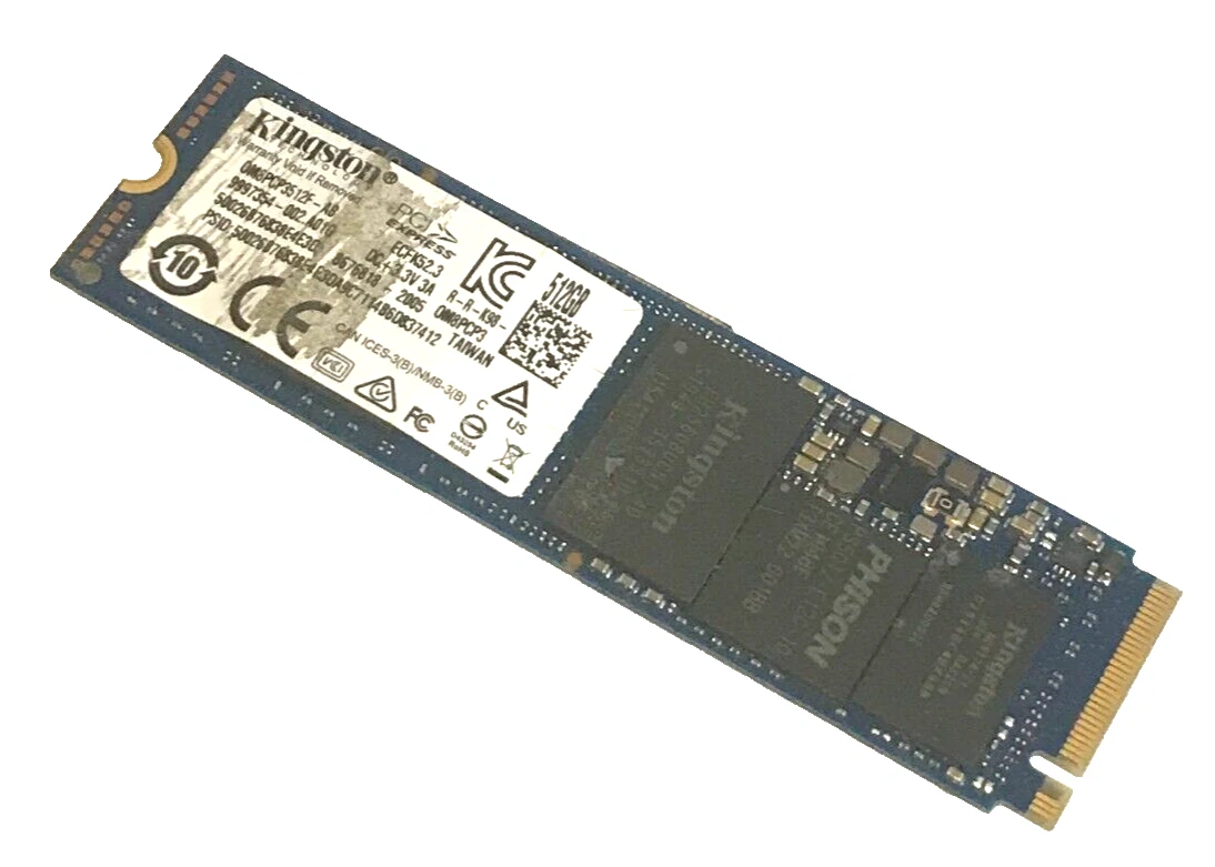 Kingston 512GB SSD Solid State Drive NVMe PCle 3.0 x4 OM8PCP3512F 