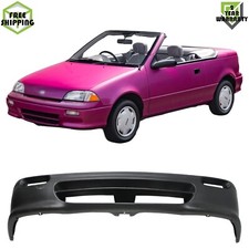 Front Bumper Cover Primed Plastic For 1992-1993 Geo Metro Convertible