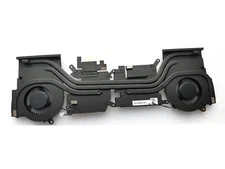 New For Dell Alienware M15 Ryzen R5 AMD 80W Heatsink CPU GPU Cooling Fan 00VGY4