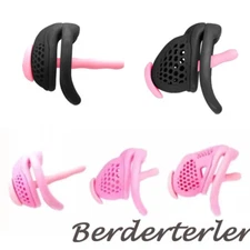 2025 New Male Chastity Cage Embedded Small Lock with Soft Silicone Tube 4 Rings