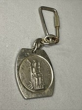 MARIA SS. DI MONTE VERGINE - VINTAGE KEYCHAIN