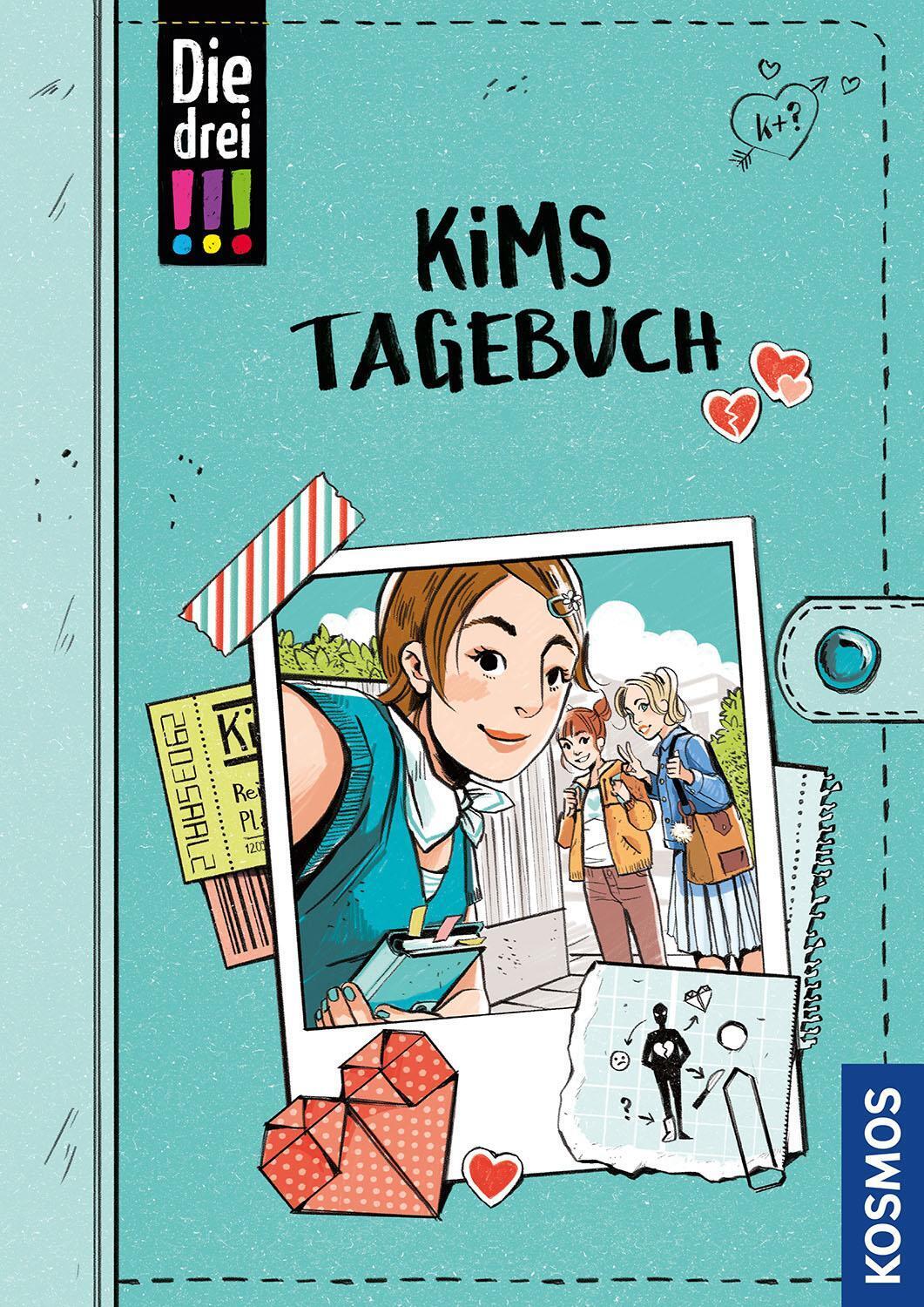 Thumbnail - Die Drei , Kims Tagebuch | Sina Flammang | Taschenbuch | Die Drei |