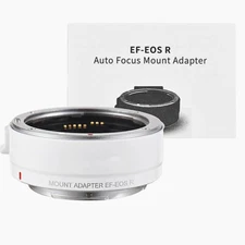 EF-EOS R Auto Focus Lens Adapter for Canon EF Lens to Canon EOSR RF-Mount Camera