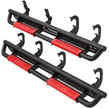 6" Running Boards for 2007-2018 Chevy Silverado 1500 Crew Cab Side Step Nerf Bar