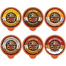 Flavored Coffee Pods Variety Pack - Coffee Flavors for the Keurig K Cups Mach...