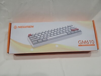 Newmen GM610 Bluetooth Mechanical Keyboard (Brown Switches) - With Extra Keycaps