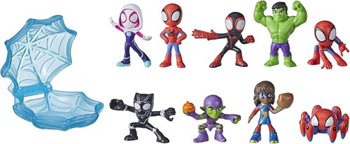 Spidey & His Marvel Friends Webs Up Minis Surprise 2.5"H Figure Toy (One Figure)