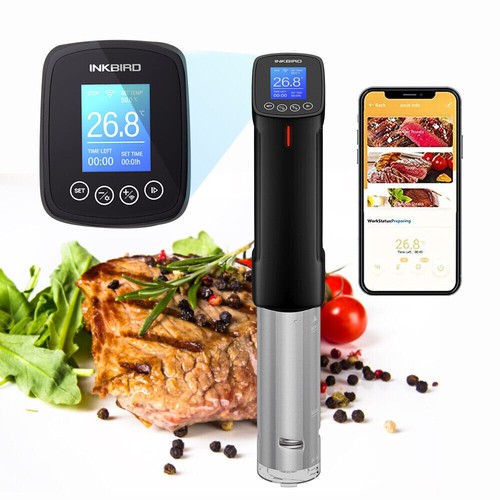 Cocina al vacío WIFI 1000W circuladora de inmersión de precisión cocción lenta enchufe de la UE - Imagen 6 de 17