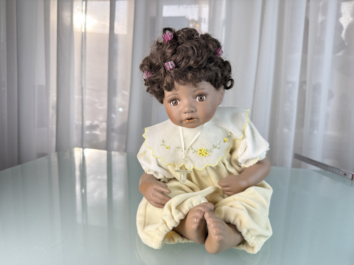 Artistic Doll Decorative Porcelain Doll 16 1/2in Top | eBay