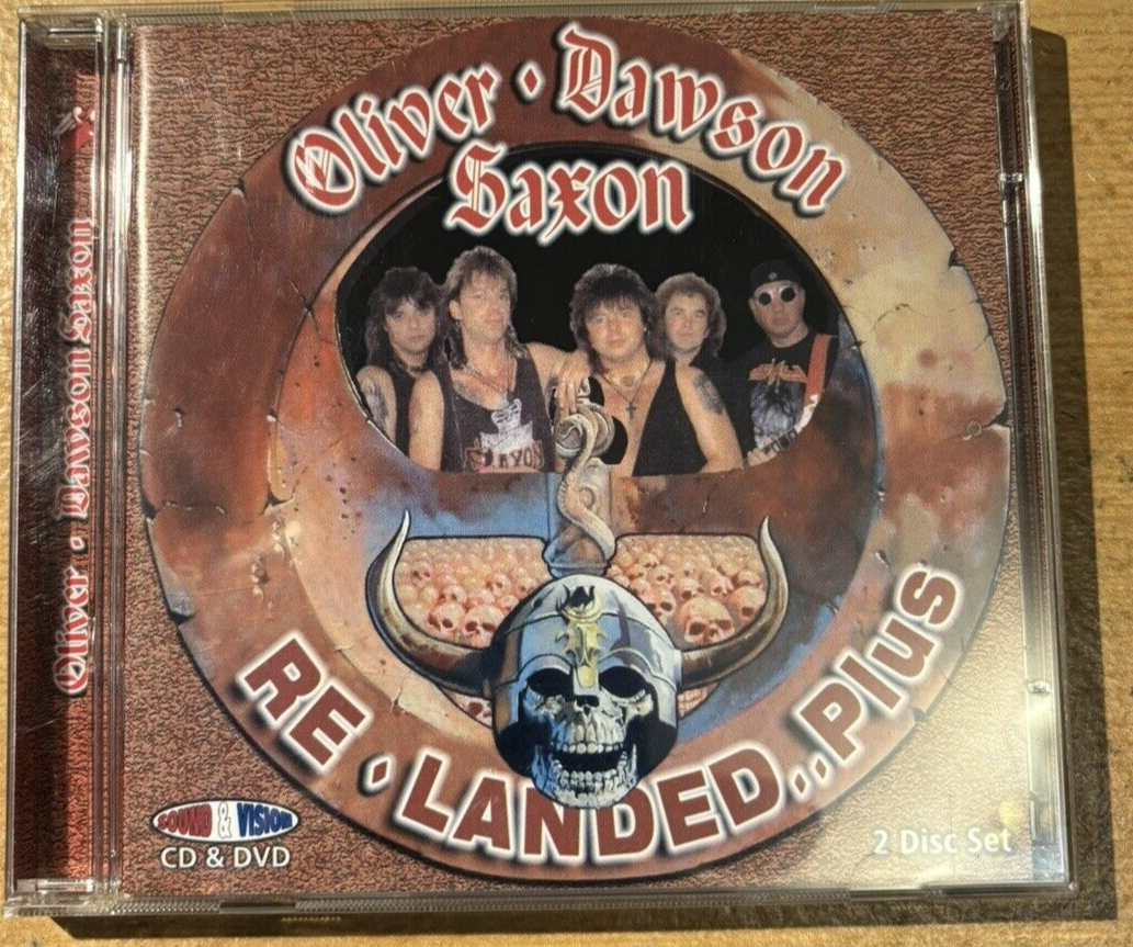 OLIVER / DAWSON SAXON * RE/LANDED..PLUS * CD ALBUM + DVD SJPCD277