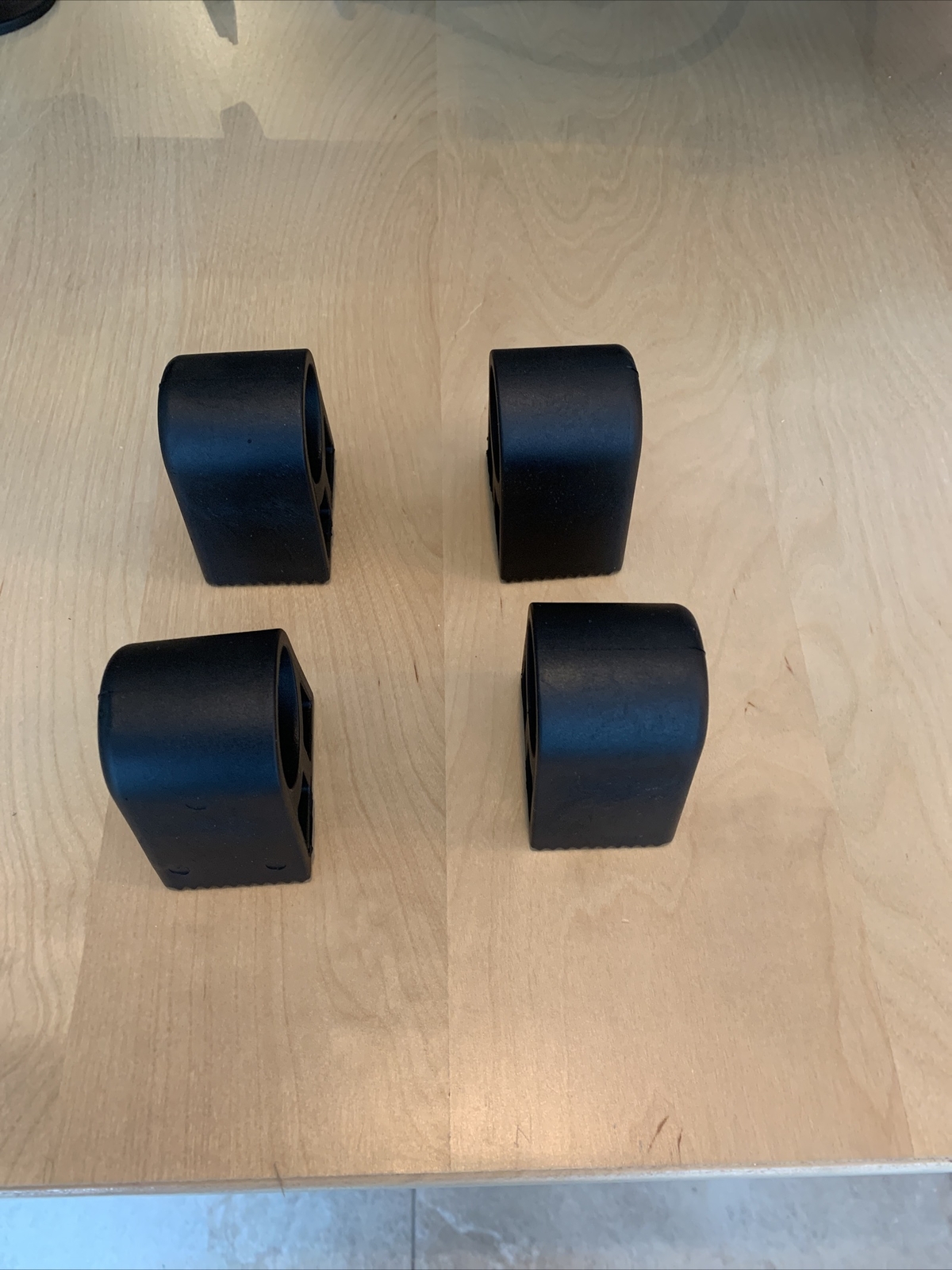 Drum Rack Rubber Tube Feet Feet (4) 1.5" OD Tube, Compatible W/Yamaha Drum Sets