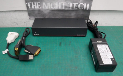 Extron DVI DA2 Two Output DVI Distribution Amplifier w/ Power Supply & DVI-D