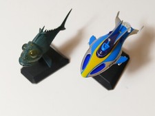 Konami SF Stingray Terror Fish and Stingray Candy Toys BNIB Japan