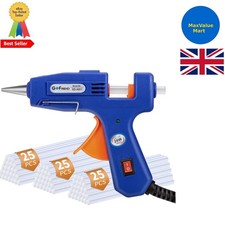 Upgraded 20W Glue Gun with 75 Glue Sticks – Ideal for Arts & Crafts Lovers 0.20 per stick