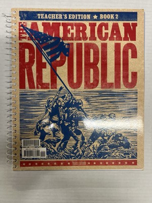 BJU American Republic Teachers Edition Book 2 third edition homeschool