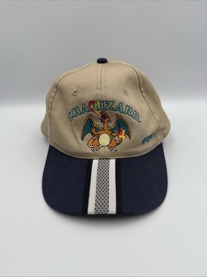 VINTAGE Head Start Snapback 1999 CHARIZARD #06 Pokémon Hat Cap Nintendo