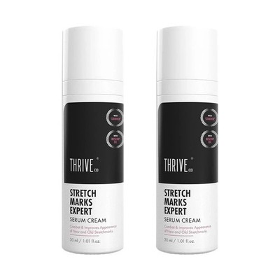 ThriveCo Stretch Marks Expert Serum Cream For New red & Old white 30ml pack of 2