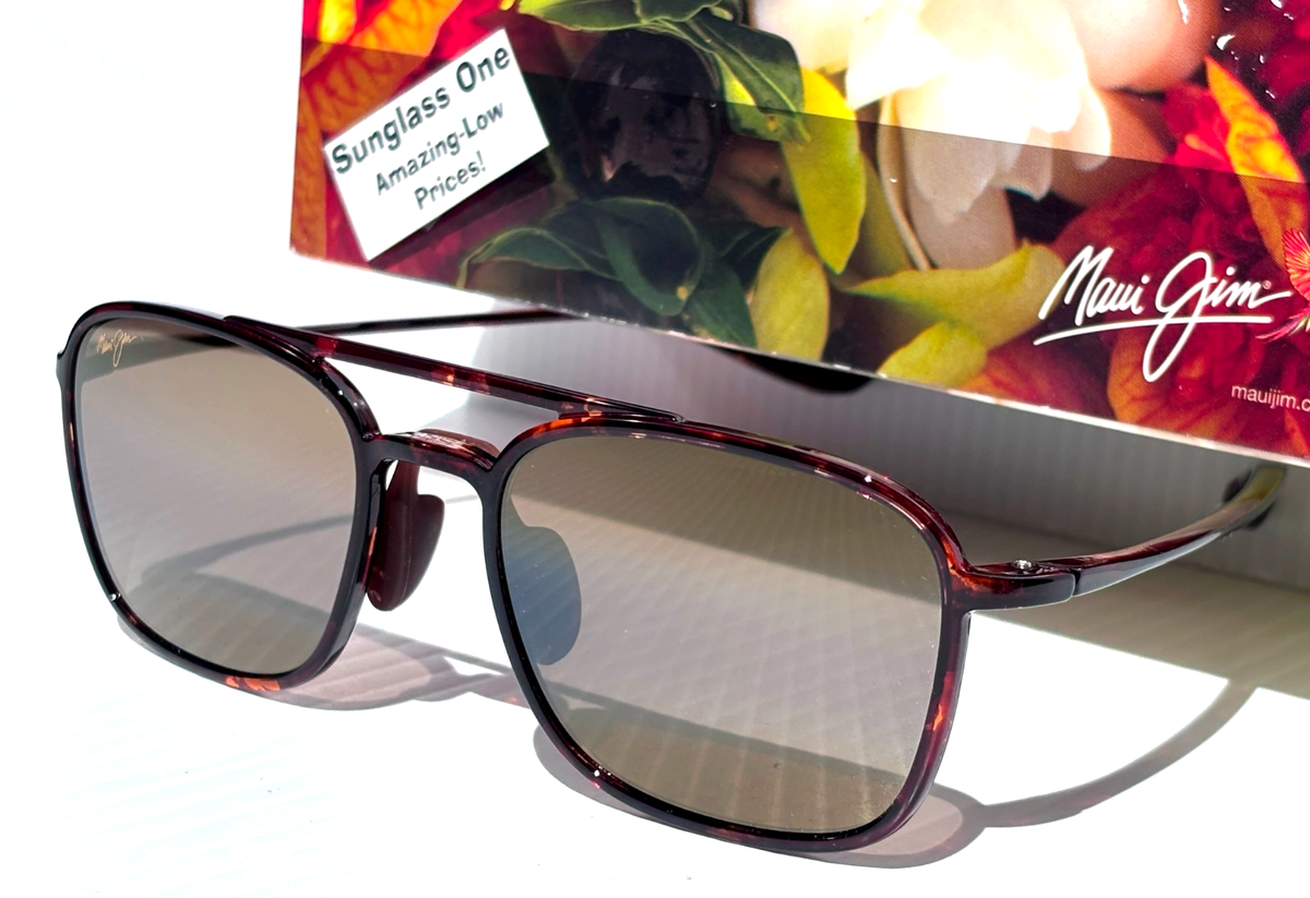 Maui Jim KEOKEA Brown Tortoise POLARIZED HCL Bronze Lens Sunglass