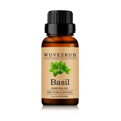 Wuvezrub Basil Essential Oils 10ML, 100% Pure and Natural Essential Oil for A...
