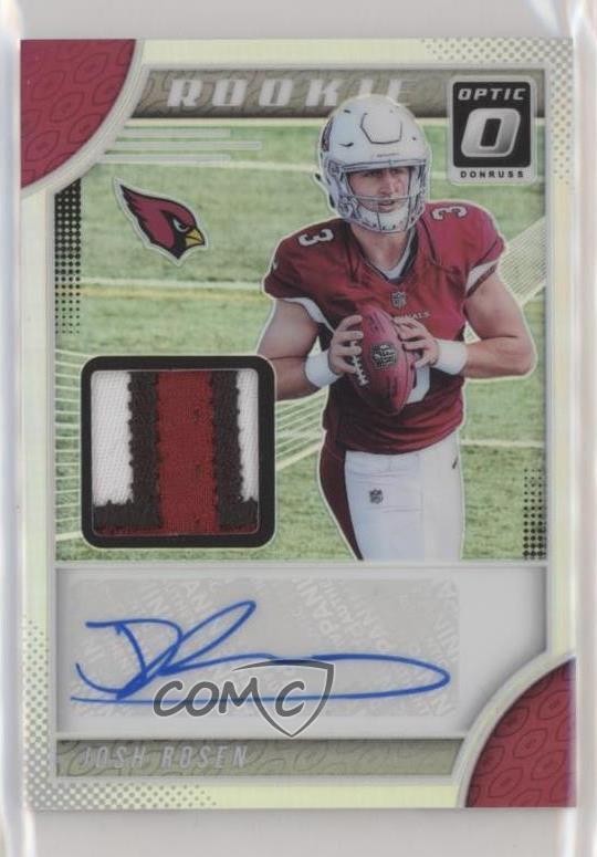 2018 Donruss Optic Rookie 23/35 Josh Rosen #RPA-JR RPA Patch Auto RC 2d0