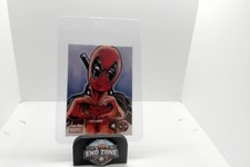 2025 Topps Chrome Deadpool 1/1 Original Sketch Card Jay Queen Auto Marvel