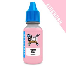 Huge Miniatures Airbrush Paint, Eraser Pink Acrylic Model Color – 17ml Bottle