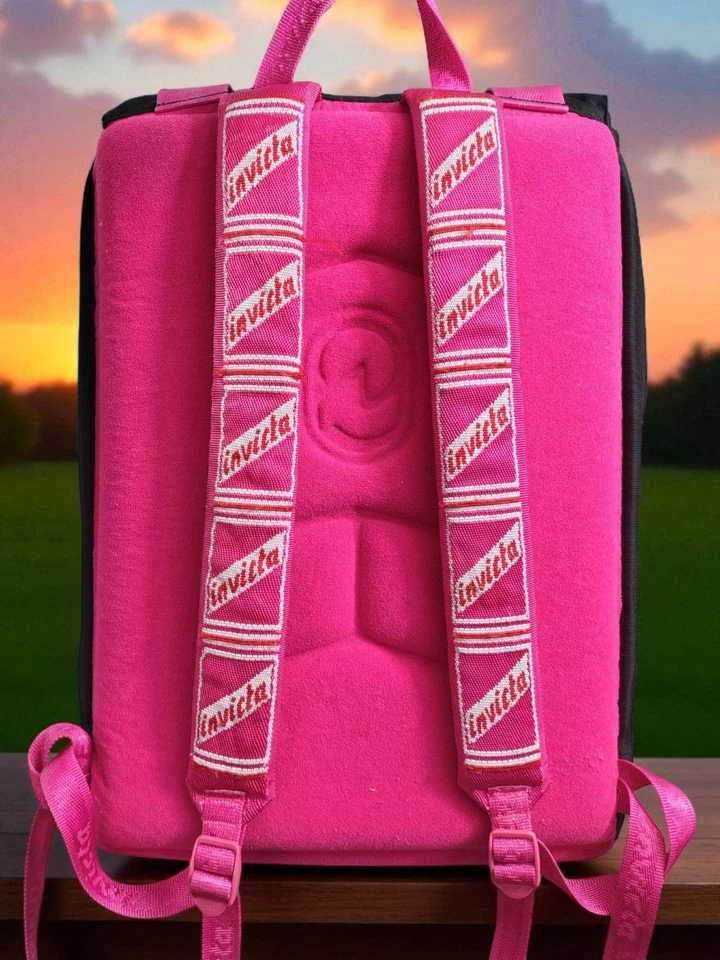 Zaino Invicta Nuovo Fluo Jolly Pro 4 Reflex Vintage Anni 90 NOS Multicolor - Immagine 4 di 4