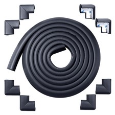 Foam Corner Protector for The Fireplace Hearths Edge and Corner Guard, with R...