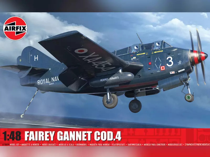 Maquette AIRFIX Fairey Gannet COD.4 1/48 A11009 pour collectionneur