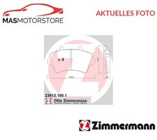 SATZ BREMSBELÄGE BREMSKLÖTZE VORNE ZIMMERMANN 236131801 P FÜR OPEL MOVANO