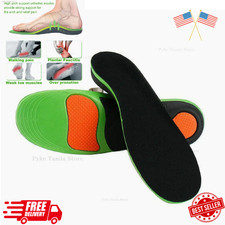 Memory Foam Arch Support Insoles Shoe Cushion Comfort Shock Absorbing Insert