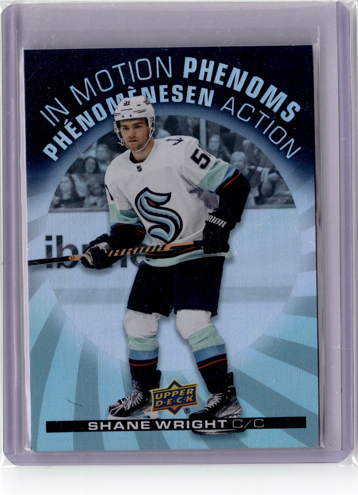 2023-24 Upper Deck Tim Hortons #MP-6 Shane Wright In Motion Phenoms