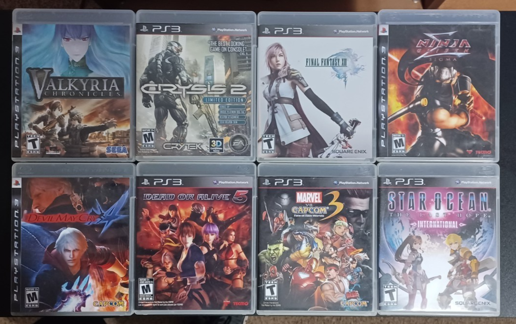 Lot de 8 jeux PS3 - Video Games - Païta