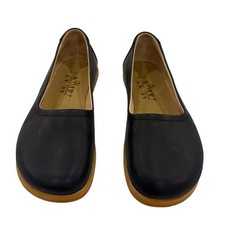 Nebula Walking Navy Leather Barefoot Ballet Flats Wide Toe Box Minimalist W 7.5