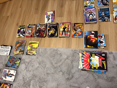 Comicbuch Lot Marvel & DC, Deutsch, 1992, Batman, Spider-Man usw 250 Stück