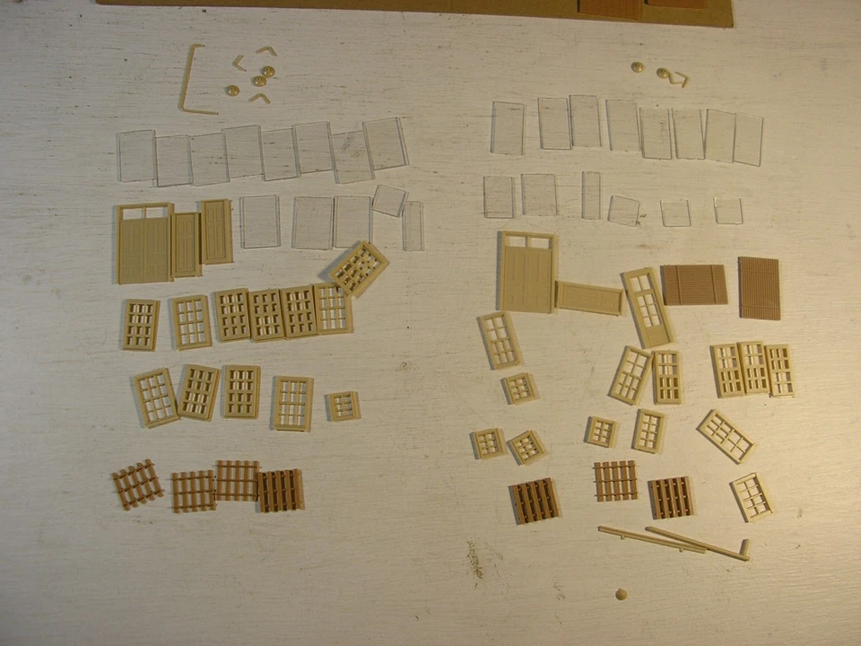 IHC #7001 & 7002 HO Packing House & Cannery Model Kits, Complete - Image 3 of 4