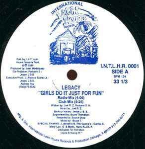 Legacy / Code 3 Girls Do It Just For Fun / Code-Of-Acid 1988 Mega Rare Cult