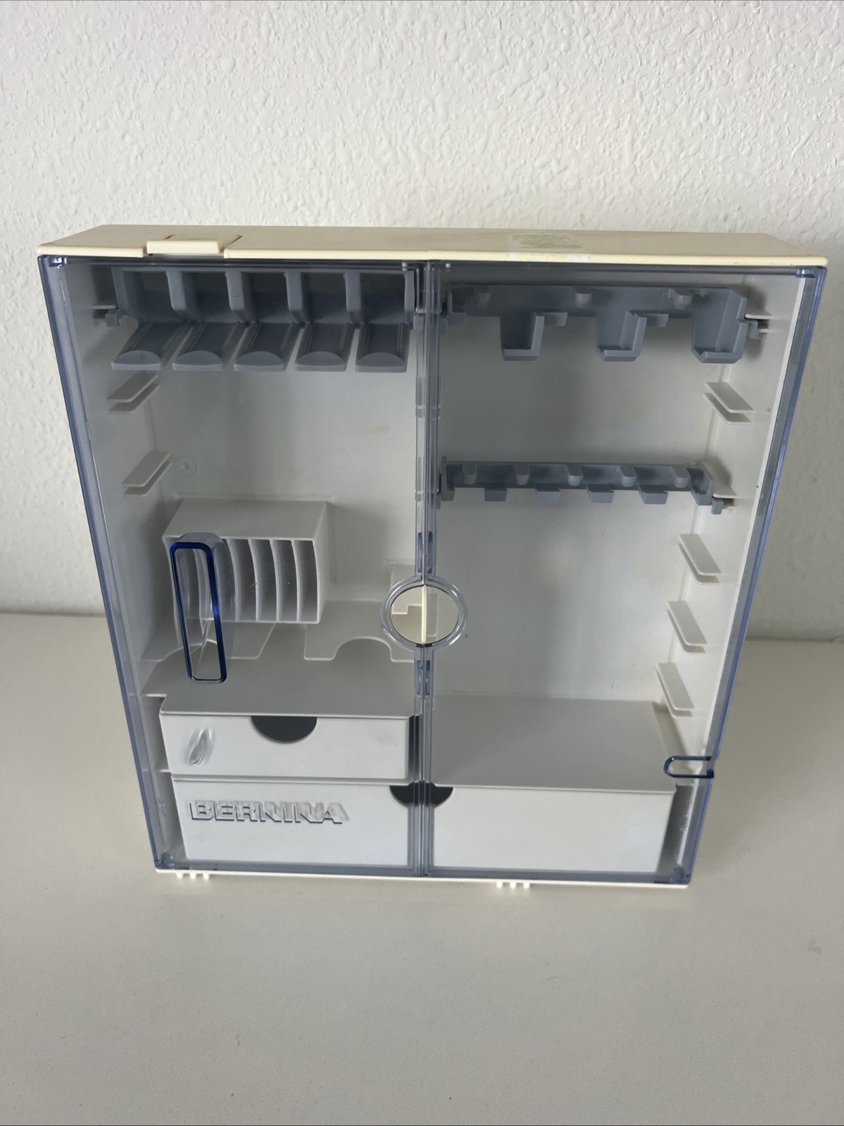 Bernina Sewing Machine Accessory Storage Box Case for Feet & Bobbins