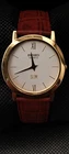 Vintage Seiko Slim Quartz Japan Made  White Dial Gold Plated Men's Wrist Watch