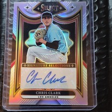 Panini Select 2025 Chris Clark Los Angeles Angels #SS-66 Prizm Autograph