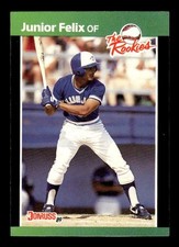 1989 Donruss The Rookies #55 Junior Felix Toronto Blue Jays