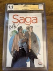 Saga #1 First Printing Signed by Brian K Vaughan 9.2 CGC Graded