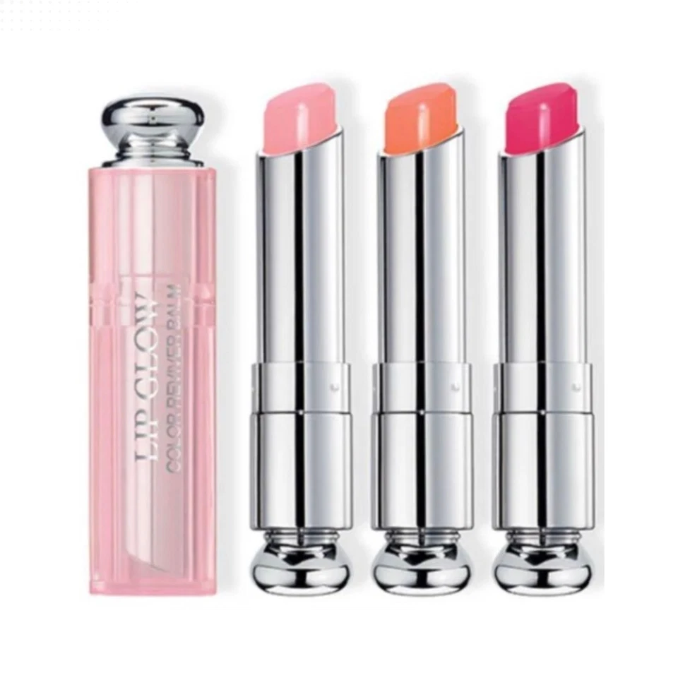 Dior Addict Lip Glow Balm Trio (001 Pink, 004 Coral, 012 Rosewood) - Image 2 of 4