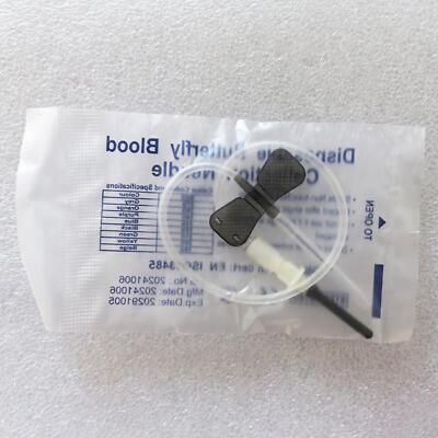 50Pcs 21/22/23/25G Butterfly Double wing N-e-e-d-l-e Individually Wrapped Pack