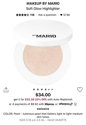Makeup by mario Highlighter-OFFER!!