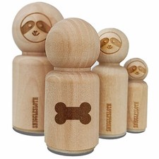 Dog Bone Rubber Stamp for Stamping Crafting Planners