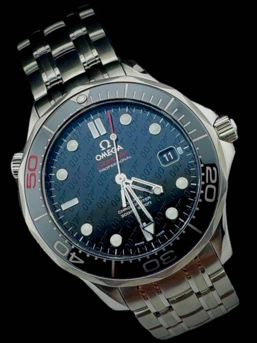 Omega Seamaster Co-Axial Ceramic "50th Anniv. James Bond" Limited # Edition! WoW