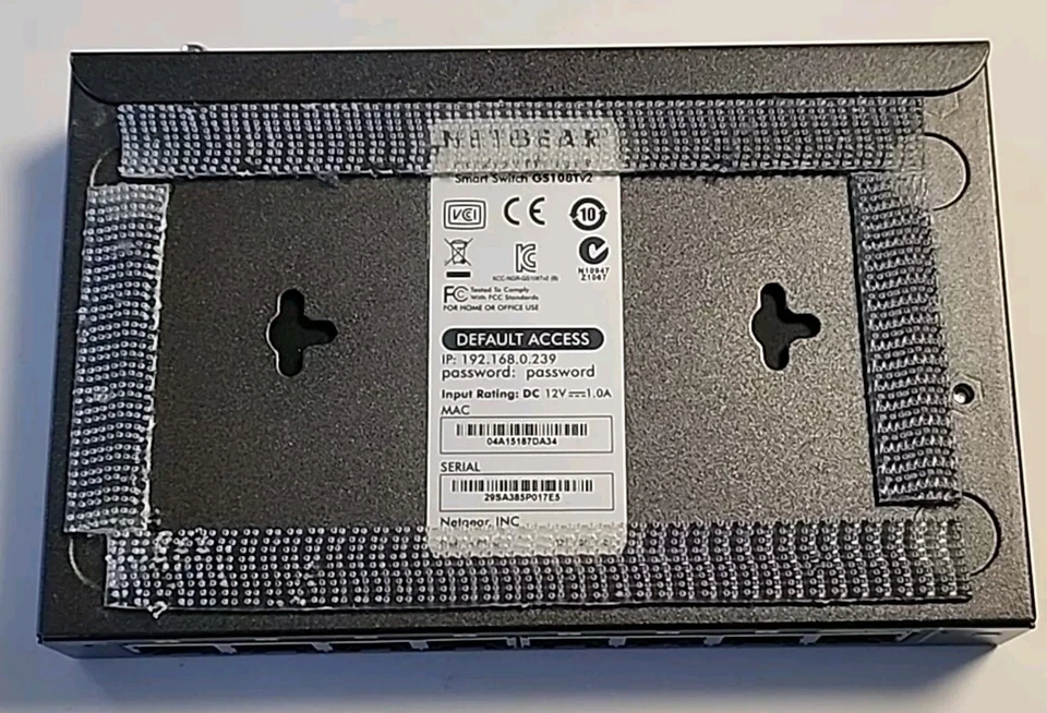 NetGear ProSafe GS108T v2 8-Ports External Ethernet Switch FREE S/H - Image 4 of 4