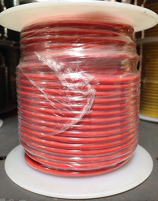 ALLIED 16 AWG TXL High Temp Automotive Wire – 100 Ft Spool, Red